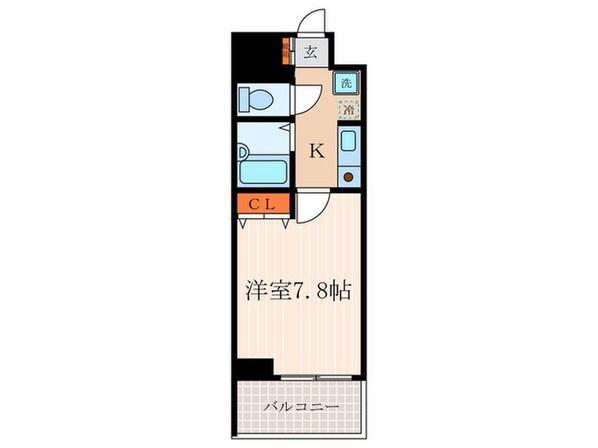 ハウス５の物件間取画像